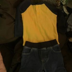 Toddler boy pants set